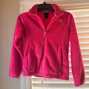 The North Face Kids Bright Pink Fleece Jacket